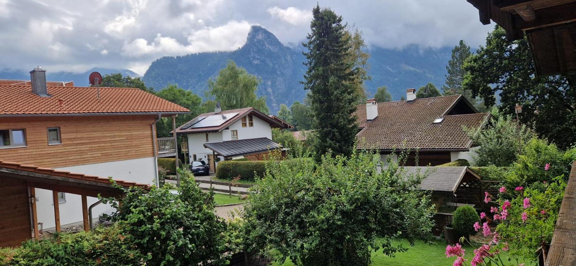 Apartamento Am Steinacker Oberammergau Exterior foto